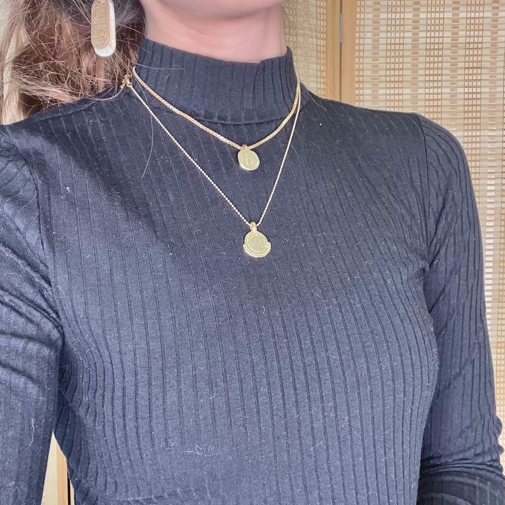 Destined black turtle neck!